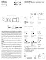 Cambridge Audio AERO 3 Manuale del proprietario