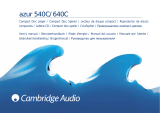 Cambridge Audio 540c Manuale utente