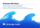 Cambridge Audio 80 Series Manuale utente