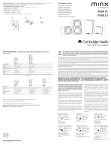 Cambridge Audio Minx Min 11/21 Guida d'installazione