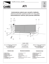 CAME ATI A3106 Manuale del proprietario