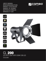 Cameo CL 200 Manuale utente