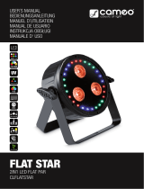 Cameo Flat STAR Manuale utente