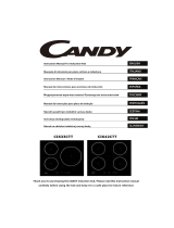 Candy CI642CTT Electric Induction Hob Manuale utente