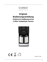 Caso Coffee Taste & Style Thermo Istruzioni per l'uso