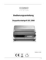 Caso Design DG 2000 Istruzioni per l'uso