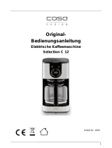 Caso Design Kaffeemaschine Selection - verschiedene Ausführungen Istruzioni per l'uso