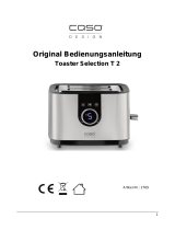 Caso Design Design Toaster Selection T 2 Istruzioni per l'uso