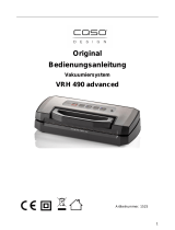Caso VRH 490 advanced Manuale utente