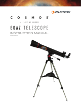 Celestron Cosmos 60AZ Telescope Manuale utente