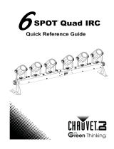 Chauvet 6SPOT Quad IRC Guida di riferimento