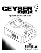 Chauvet Geyser RGB Jr Guida di riferimento
