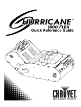 Chauvet Hurricane 1800 Flex Manuale utente