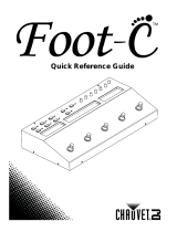CHAUVET DJ Foot-C Guida di riferimento