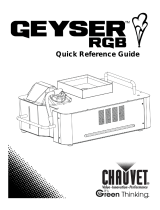 CHAUVET DJ Geyser RGB Guida di riferimento