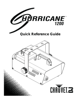 CHAUVET DJ Hurricane 1200 Guida di riferimento