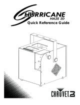 CHAUVET DJ Hurricane Haze 2D Guida di riferimento