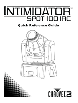 CHAUVET DJ Intimidator Spot 100 IRC Guida di riferimento