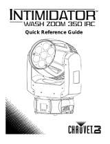 CHAUVET DJ Intimidator Wash Zoom 250 IRC Guida di riferimento