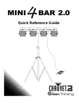 CHAUVET DJ Mini 4BAR 2.0 Guida di riferimento
