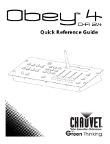 CHAUVET DJ Obey 4 D-Fi 2.4 Guida utente