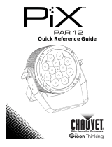 CHAUVET DJ PiXPar 12 Guida di riferimento