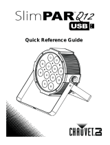 CHAUVET DJ SlimPACK Q12 USB Guida di riferimento