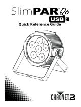 CHAUVET DJ SlimPACK Q6 USB Guida di riferimento