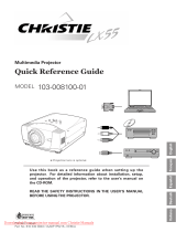 Christie 103-008100-01 Manuale utente