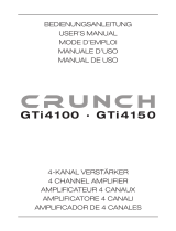 Audio Design GRUNCH GTi4100 Manuale utente