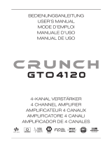 Crunch GTO4120 Manuale utente