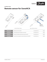 Danfoss Remote Sensor for SonoHCA Guida d'installazione