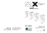 dB Tech­no­lo­gies DVX D10 HP Manuale utente