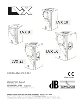 dBTechnologies LVX 8 Manuale utente