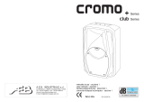 dB Technologies Cromo + Series Manuale utente