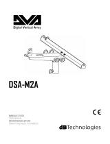 dBTechnologies DSA M2A Manuale del proprietario