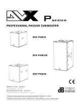 dB Technologies DVX PSW15 Manuale utente