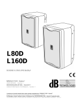 dB Technologies L160D Manuale utente