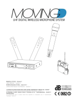 dB Technologies MOVING D series Manuale utente