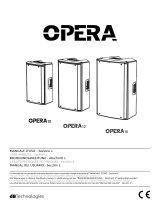 dBTechnologies OPERA 10 Manuale del proprietario