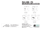 dBTechnologies SUB 05D Manuale del proprietario