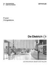 De Dietrich DFF910JE Manuale del proprietario