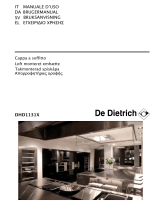De Dietrich DHD1131X Manuale del proprietario