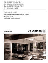 De Dietrich DHG1136X Manuale del proprietario
