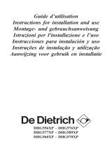 DeDietrich DHG560XP Istruzioni per l'uso