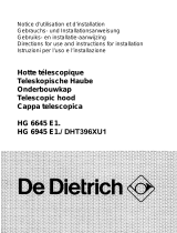 De Dietrich DHT396XU1 Manuale del proprietario