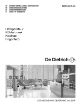 De Dietrich DRS926JE Manuale utente