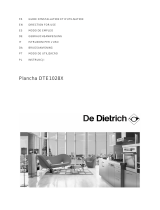 DeDietrich DTE748X Manuale del proprietario