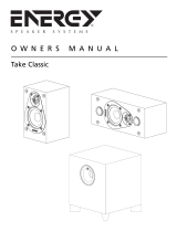 Energy Speaker Systems Manuale utente