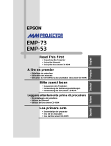 Epson EMP-73 Manuale utente